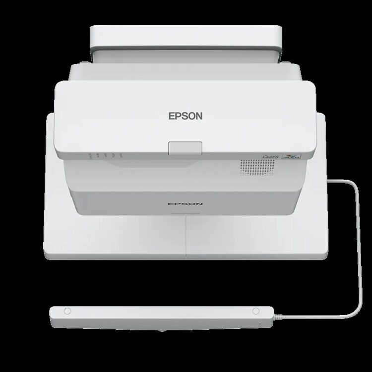 Epson 4100lm FullHD 1920x1080 16:9 Laser 2USB 2VGA 3HDMI RS-232C LAN WiFi/Miracast NoBag White NoBracket UlraShortThrow Interactive