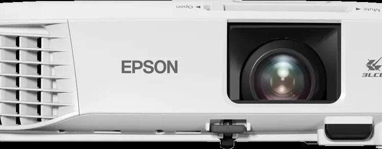 Epson 3800lm WXGA 1280x800 16:10 Lamp USB 2VGA 2HDMI RS-232C Wi-FiOptional LAN NoBag White Mobile/Install