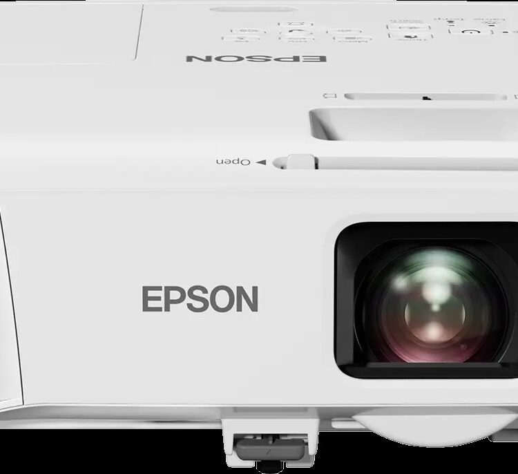 Epson 3600lm XGA 1024x768 4:3 Lamp USB RS-232C 2VGA HDMI Wi-Fi Optional NoBag White Mobile/Install
