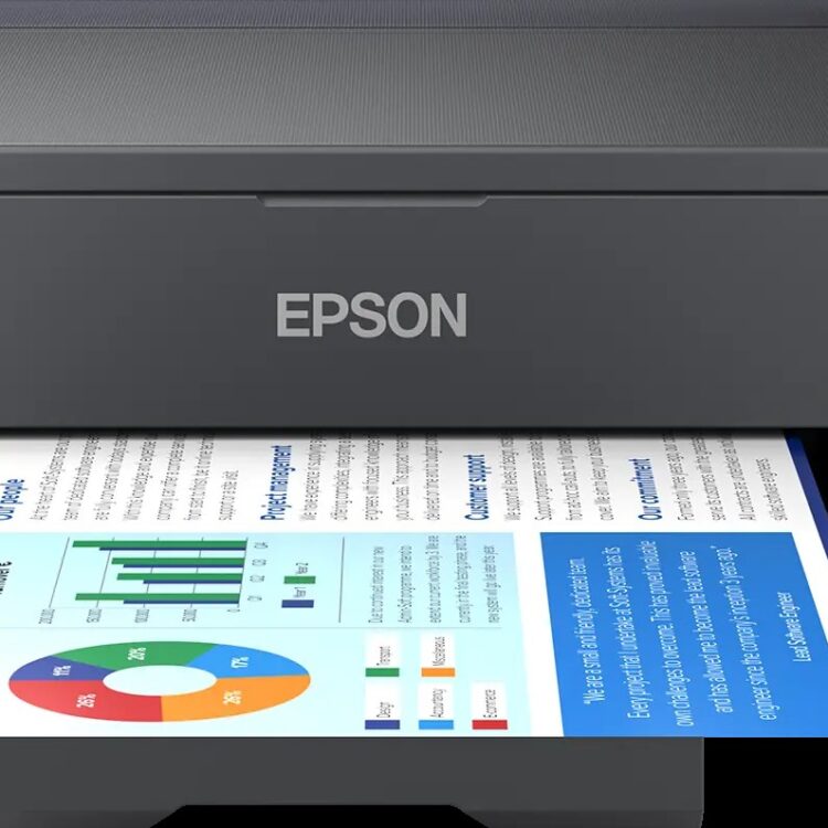Epson 30ppm Mono 20ppm Colour A3+ Single Function USB Wi-Fi/Wi-FiDirect w/Rear Paper Feeder incl set of ink (2 x Black)
