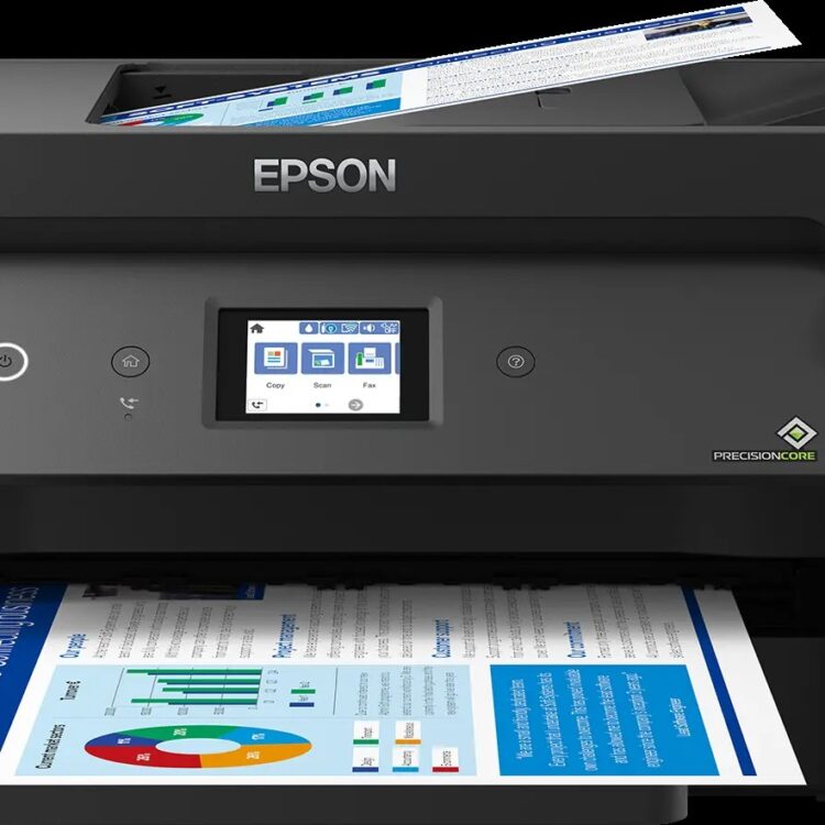 Epson 38ppm Mono 24ppm Colour A3+ Print Scan Copy Fax USB Wi-Fi/Wi-FiDirect Ethernet AutoDuplex incl 1 set ink