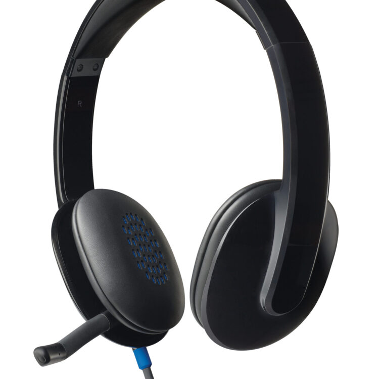 Logitech H540 - Stereo Headset - Black - USB