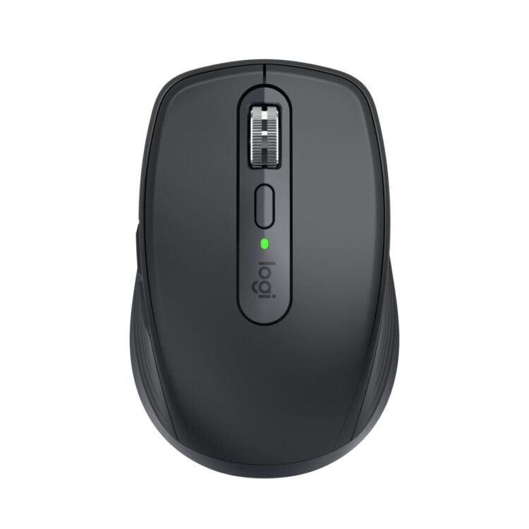 Logitech MX Anywhere 3s - Wireless Mouse - Silent - Bluetooth - Graphite - Logi Bolt Receiver