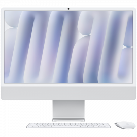 24-INCH IMAC WITH RETINA 4.5K DISPLAY: APPLE M4 CHIP WITH 8‑CORE CPU AND 8‑CORE GPU 16GB 256GB SSD - SILVER