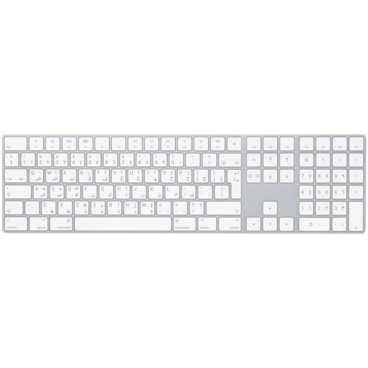 MAGIC KEYBOARD WITH NUMERIC KEYPAD - INTERNATIONAL ENGLISH - SILVER