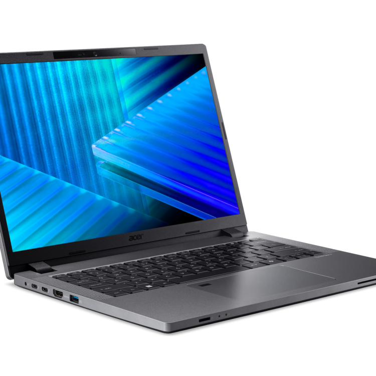 Acer TravelMate TMP214-55-G3-TCO-56MU 14" WUXGA IPS SlimBezel LTE Intel Core Ultra 5 processor 115U 16 GB DDR5 512GB PCIe NVMe SSD SD card reader WIFI6E+BT 2x2 AX+BT 6E FHD IR camera BackLit KB and FRP 53Wh Li-ion battery 65W TypeC adapter Windows 11 Pro 3 YRS OSW