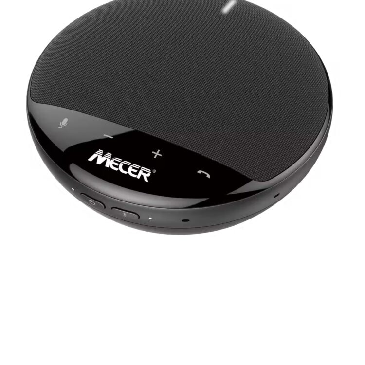 MECER BlueTooth Conference Speaker via USB connection Plug & Play Full duplex Omni-directional mic/ With Noise Cancellation.