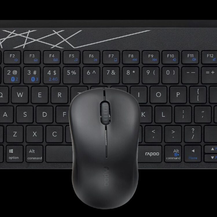 8000GT - Multi-mode wireless keyboard and mouse combo - Mini