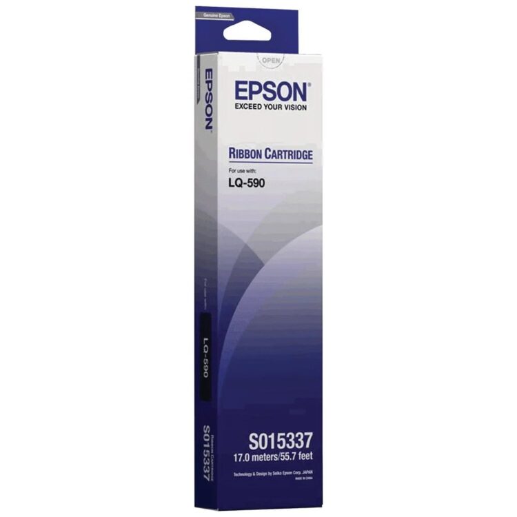 Epson Black Ribbon for LQ-590II / LQ-590IIN Single