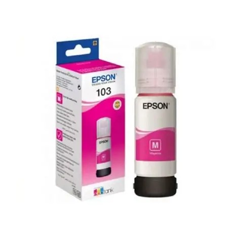 Epson 103 Ink Bottles Magenta 65ml EcoTank L1110 / L1250 / L3110 / L3150 / L3210 / L3211 / L3250 / L3252 / L3550 / L3560 / L5190 7500 pages